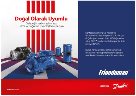 Danfoss Bock Kompresörler, Frigoduman Bünyesinde ve Stoktan Satışa Sunuldu!